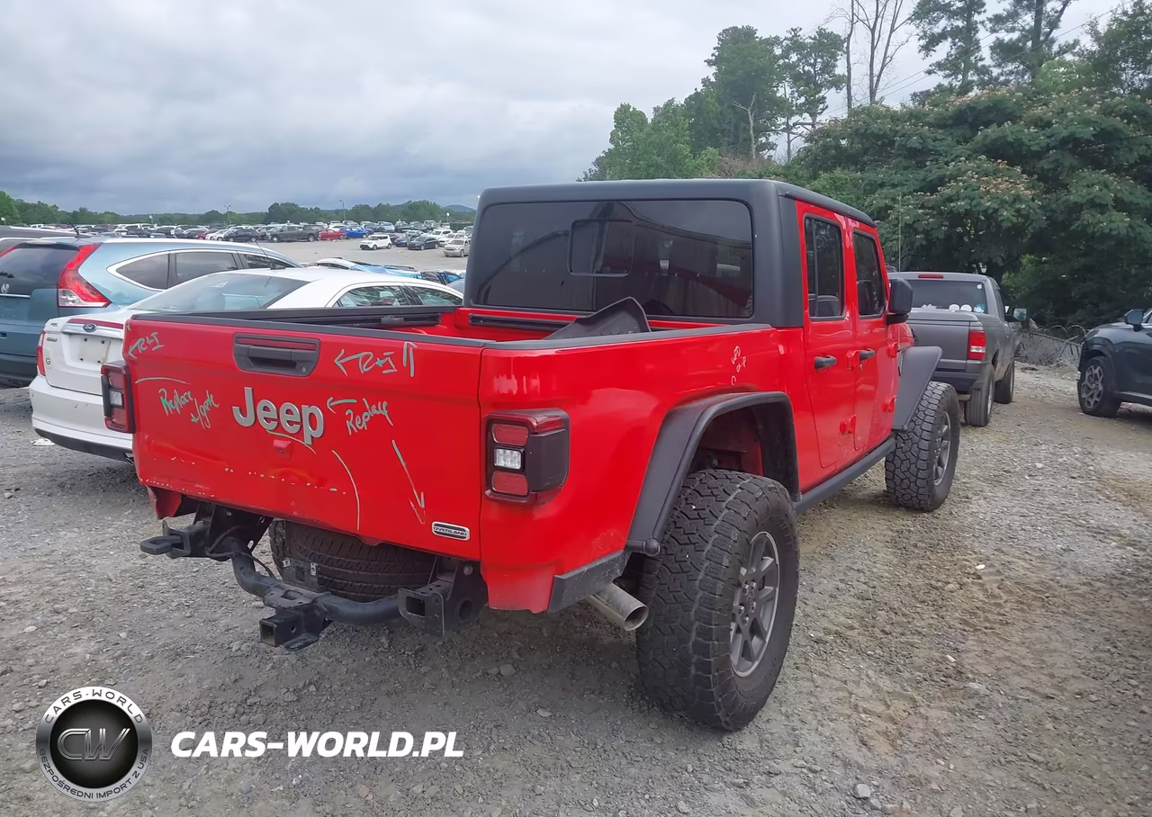 2020 Jeep Gladiator Overland 4X4 VIN:1C6HJTFG0LL103449 - 4