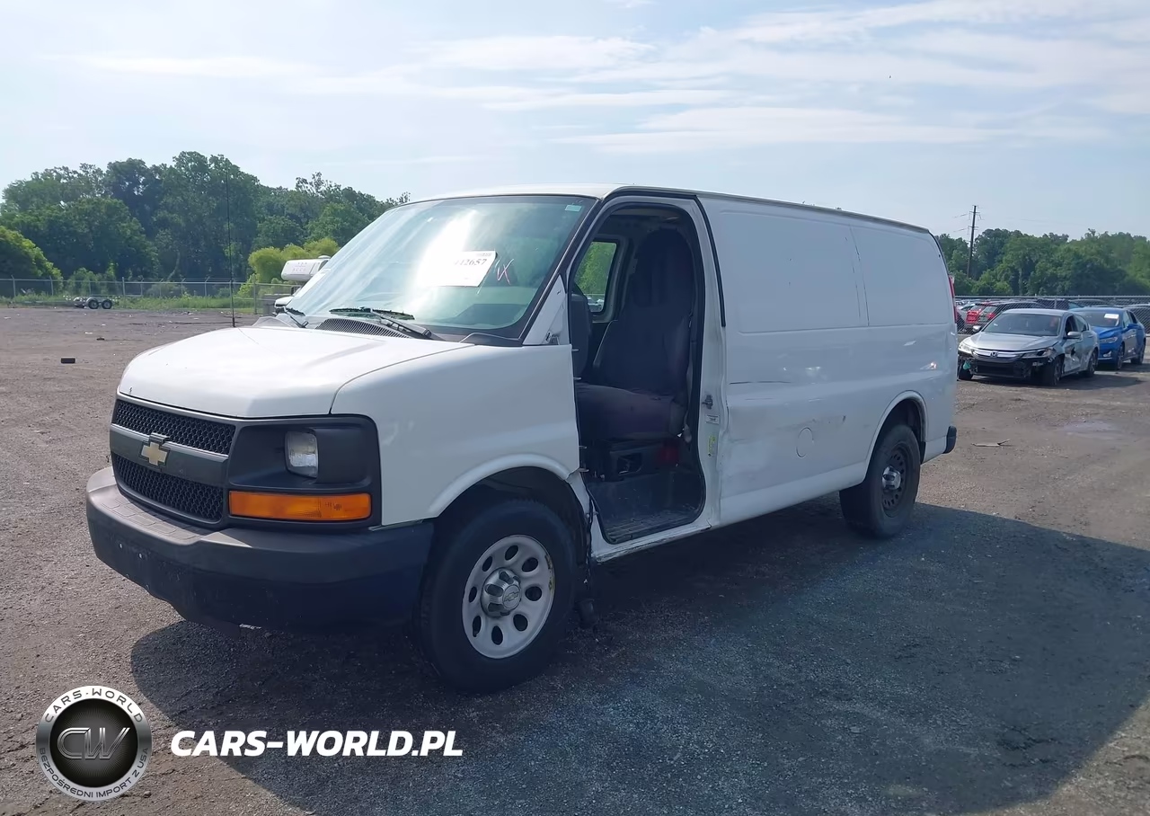 2012 Chevrolet Express 1500 Work Van VIN:1GCSGAFXXC1186515 - 2