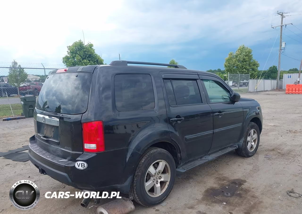 2009 Honda Pilot Ex-L VIN:5FNYF485X9B034020 - 4
