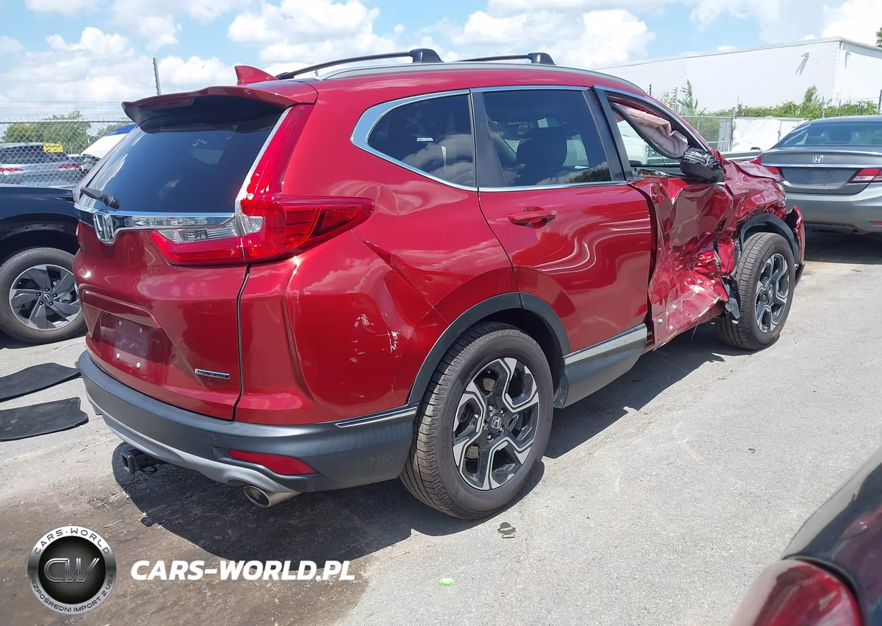2018 Honda Cr-V Touring VIN:2HKRW1H90JH505913 - 4