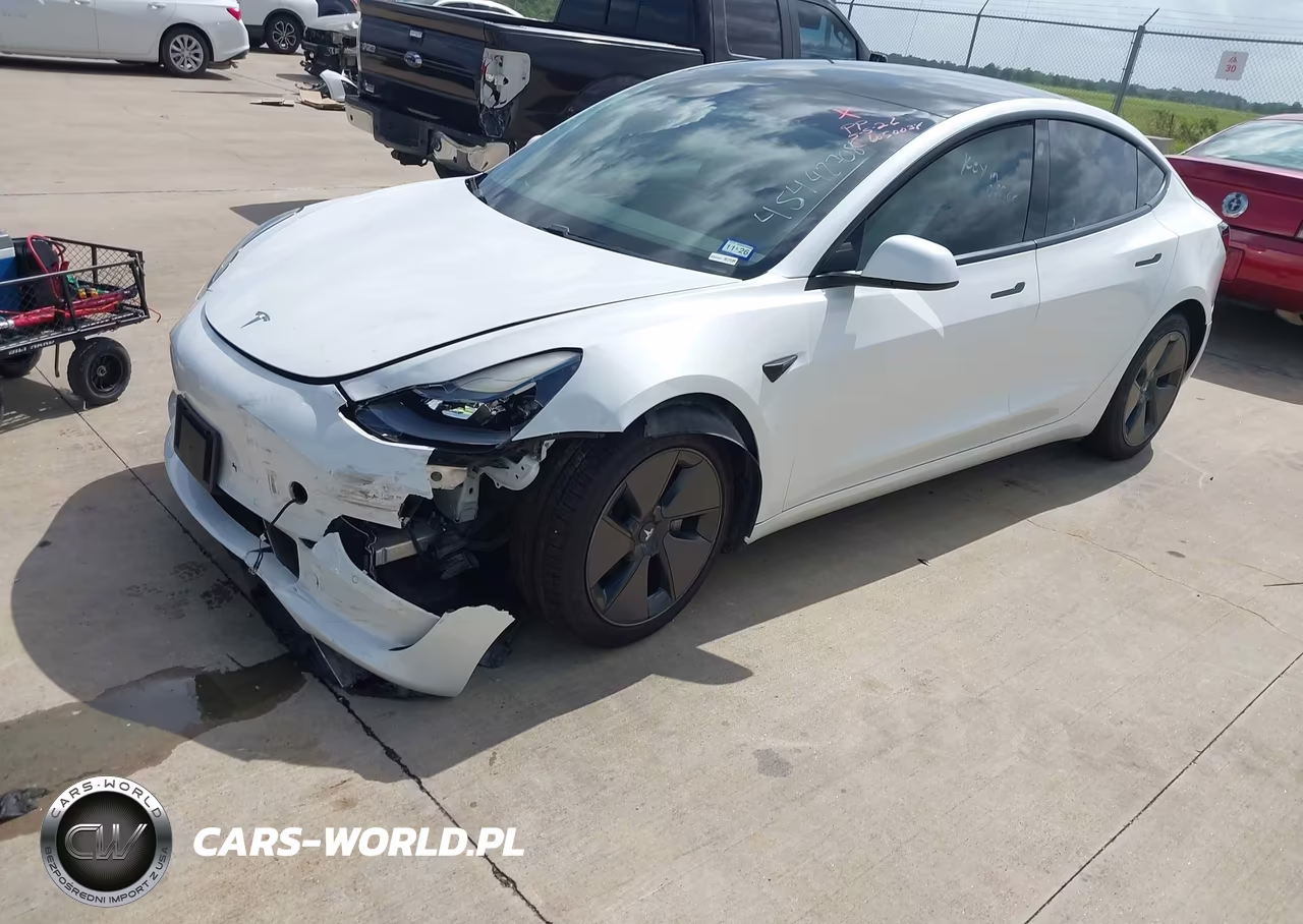 2021 Tesla Model 3 Standard Range Plus Rear-Wheel Drive VIN:5YJ3E1EAXMF963551 - 2