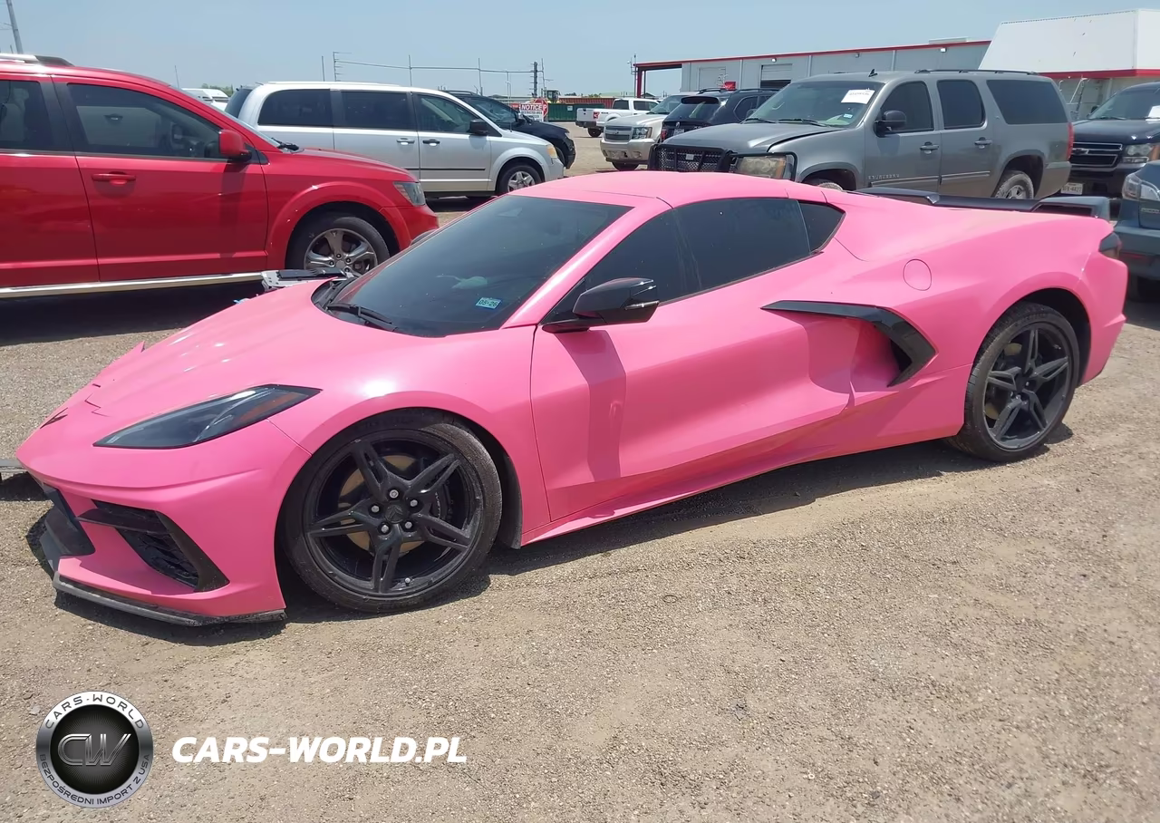 2024 Chevrolet Corvette Stingray Rwd 1Lt VIN:1G1YA2D49R5122437 - 2
