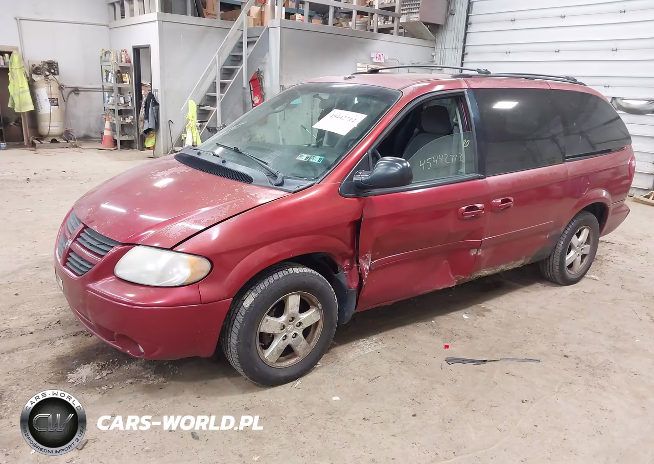 2007 Dodge Grand Caravan Sxt VIN:2D4GP44L67R324224 - 2