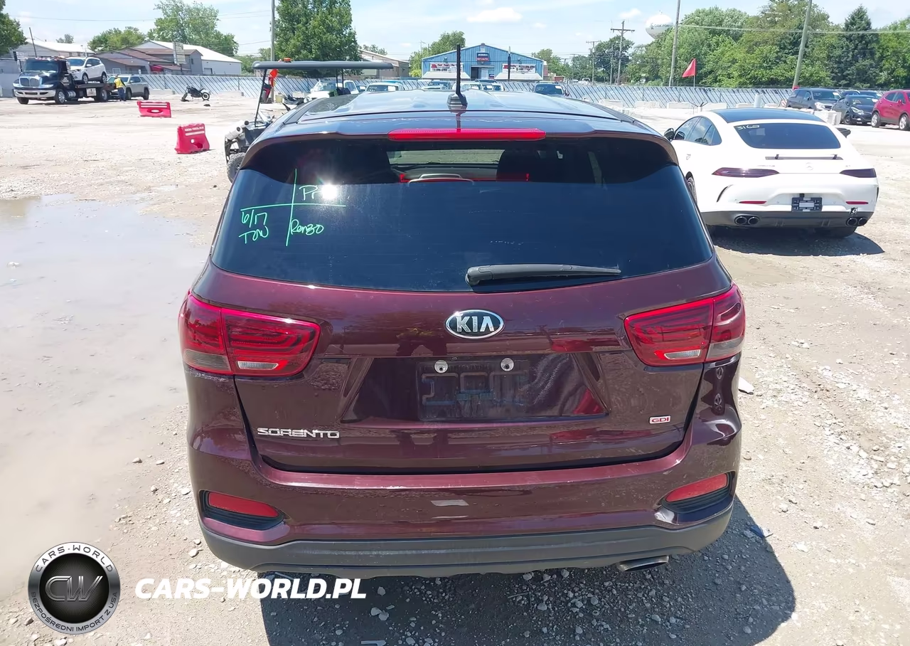2019 Kia Sorento 2.4L Lx VIN:5XYPG4A37KG503595 - 16