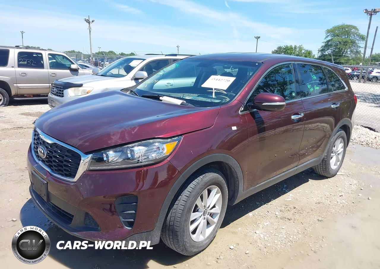 2019 Kia Sorento 2.4L Lx VIN:5XYPG4A37KG503595 - 2