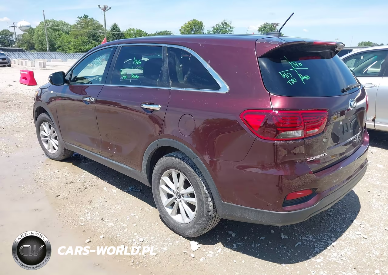 2019 Kia Sorento 2.4L Lx VIN:5XYPG4A37KG503595 - 3
