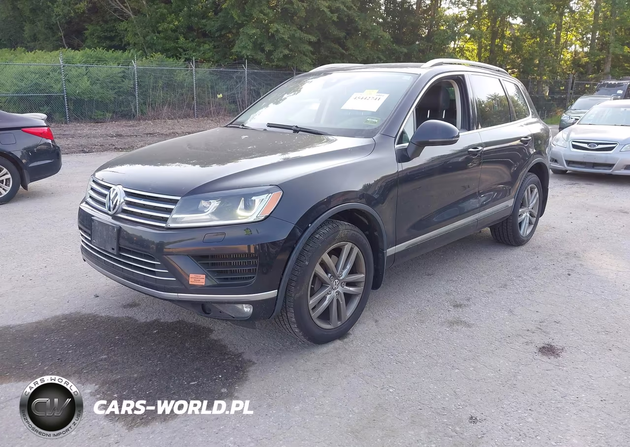2015 Volkswagen Touareg Tdi Lux VIN:WVGEP9BP9FD002424 - 2