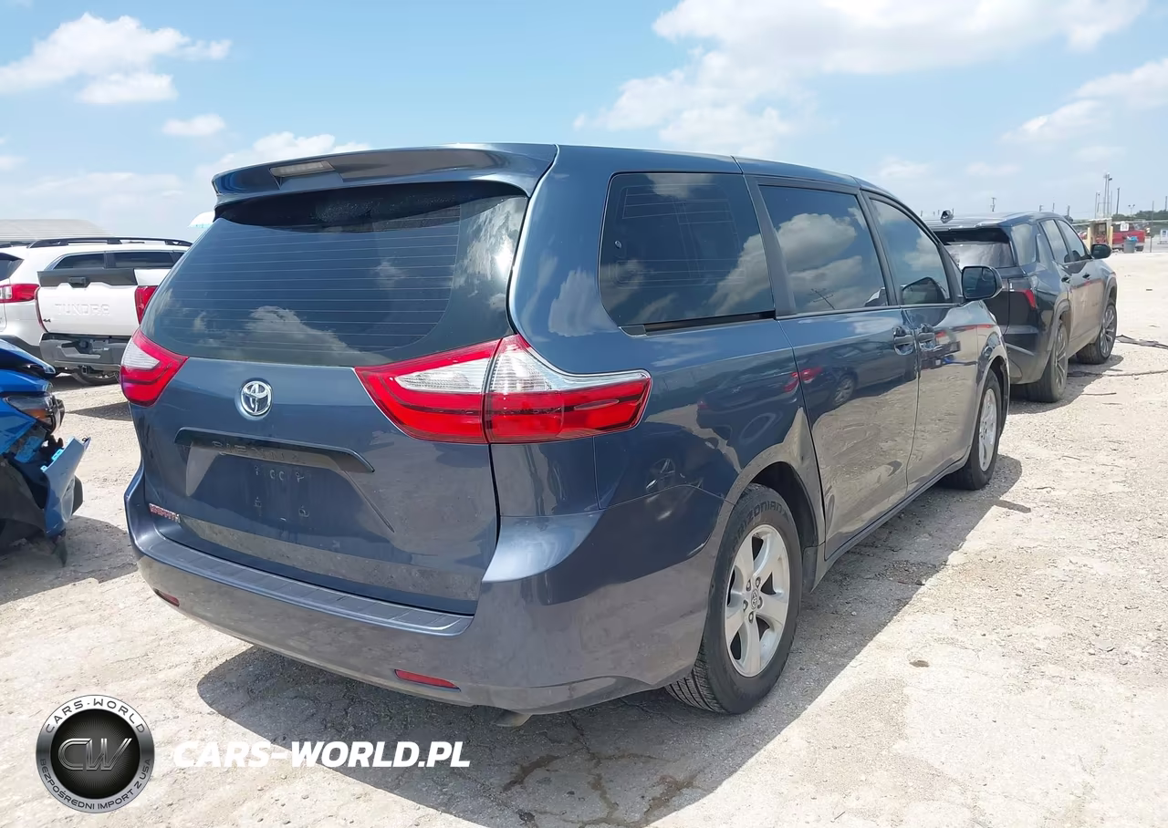 2015 Toyota Sienna L 7 Passenger VIN:5TDZK3DC5FS650665 - 4