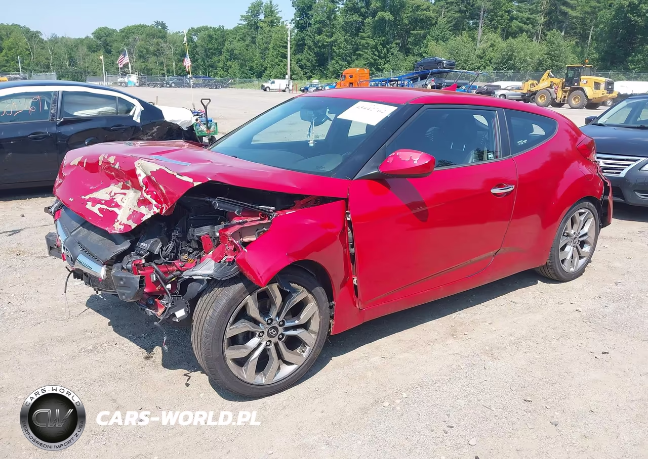 2015 Hyundai Veloster Flex VIN:KMHTC6AD5FU223124 - 2