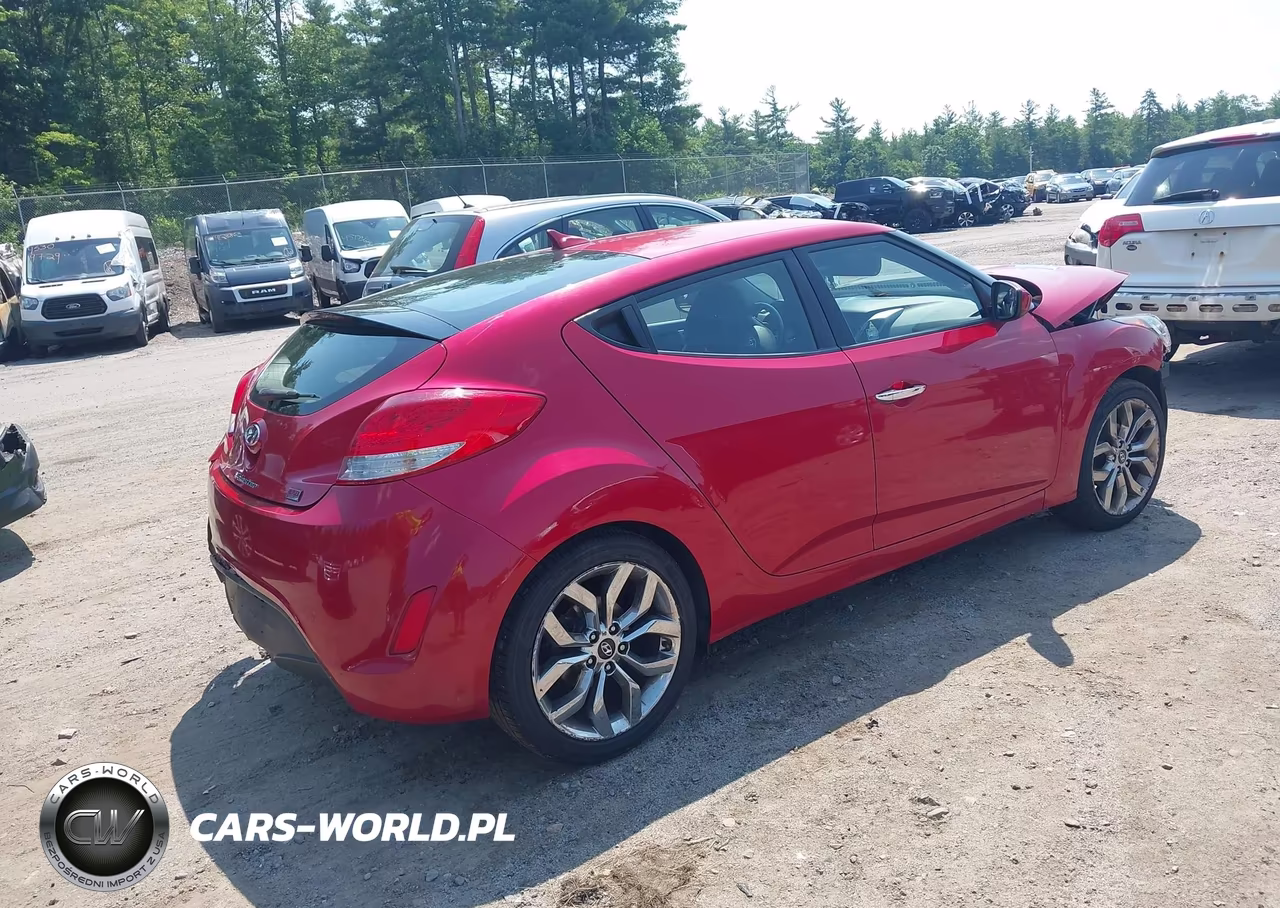 2015 Hyundai Veloster Flex VIN:KMHTC6AD5FU223124 - 4