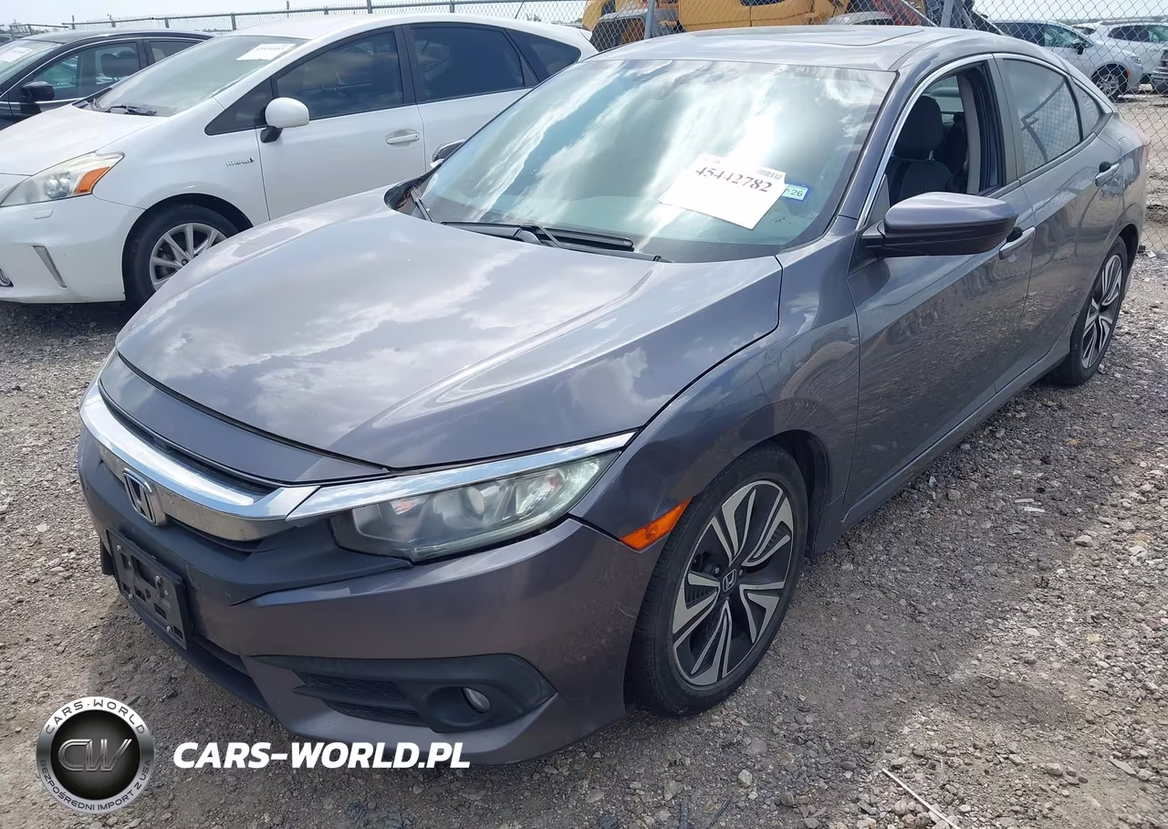 2017 Honda Civic Ex-L VIN:19XFC1F7XHE021873 - 2