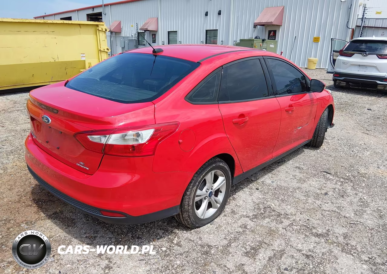 2013 Ford Focus Se VIN:1FADP3F20DL297031 - 4