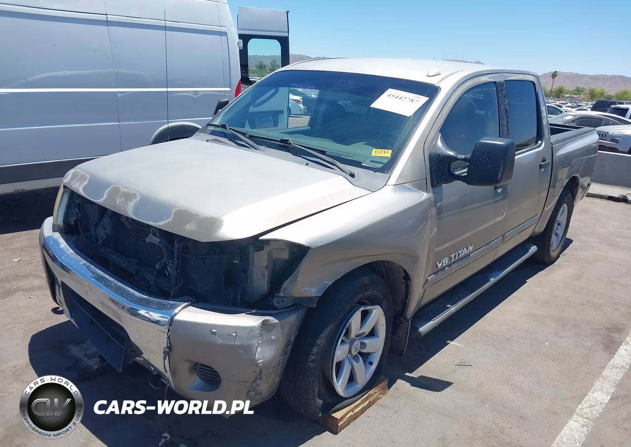 2008 Nissan Titan Se VIN:1N6AA07D28N311662 - 2