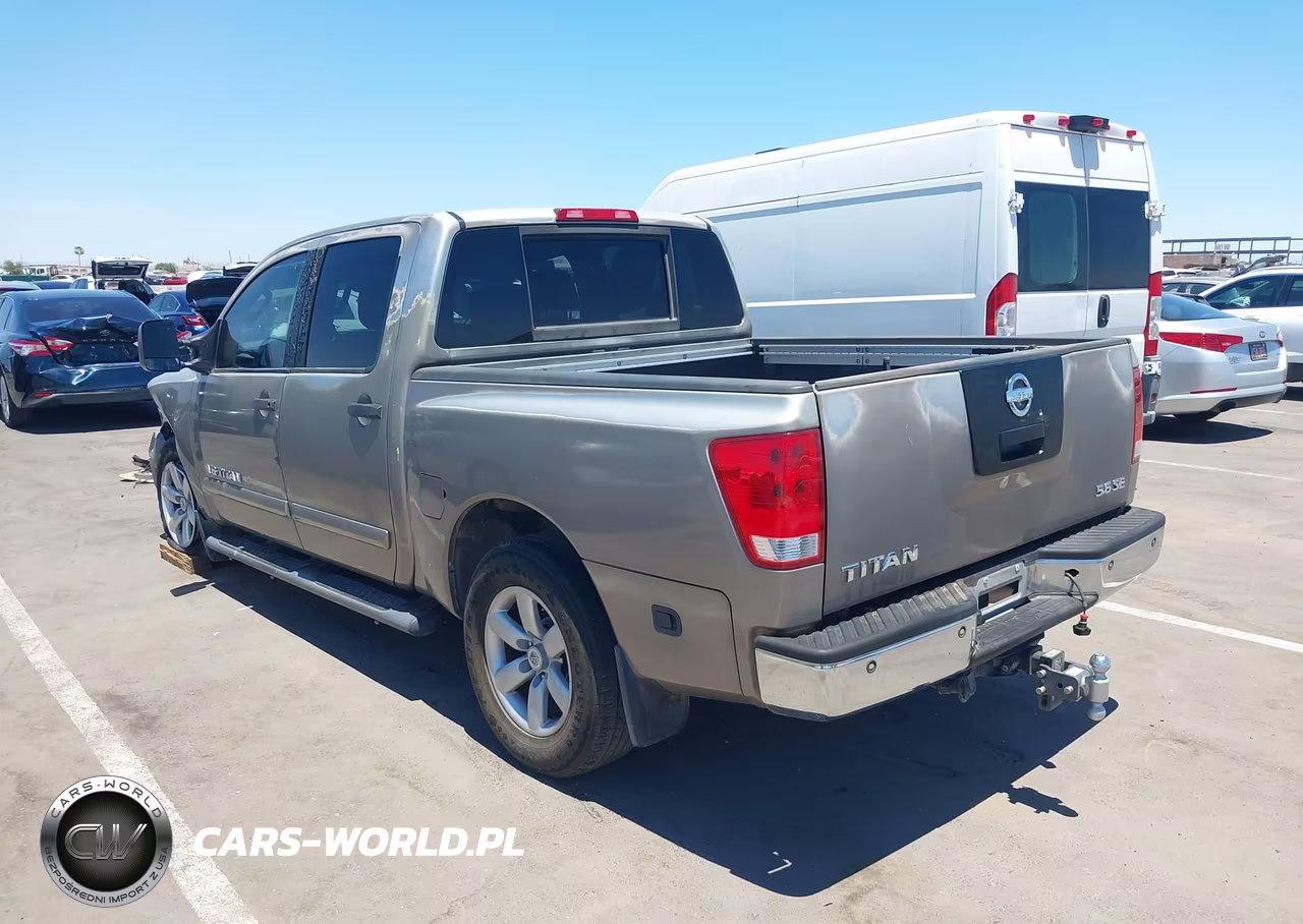 2008 Nissan Titan Se VIN:1N6AA07D28N311662 - 3