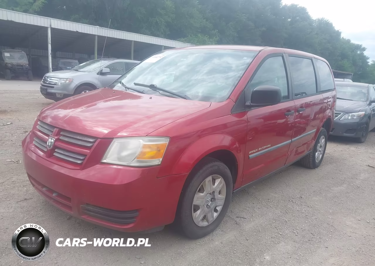 2008 Dodge Grand Caravan Se VIN:2D8HN44H68R809453 - 2