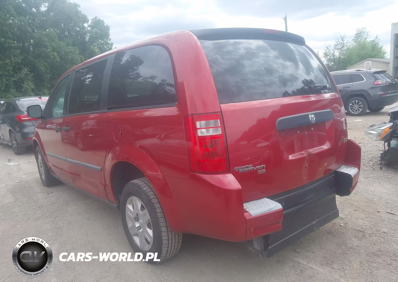2008 Dodge Grand Caravan Se VIN:2D8HN44H68R809453 - 3