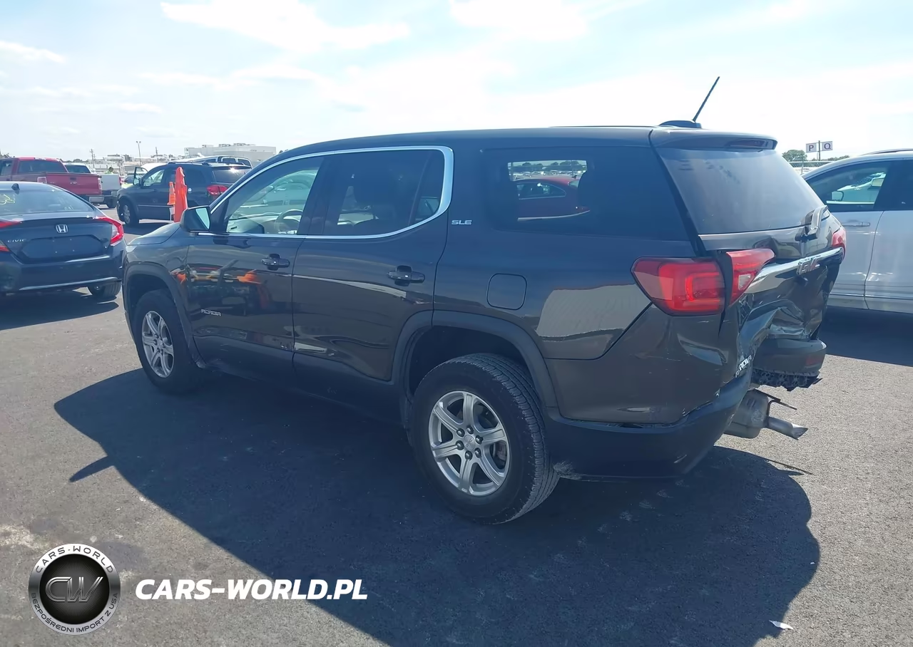 2019 GMC Acadia Sle-1 VIN:1GKKNKLA9KZ117380 - 3