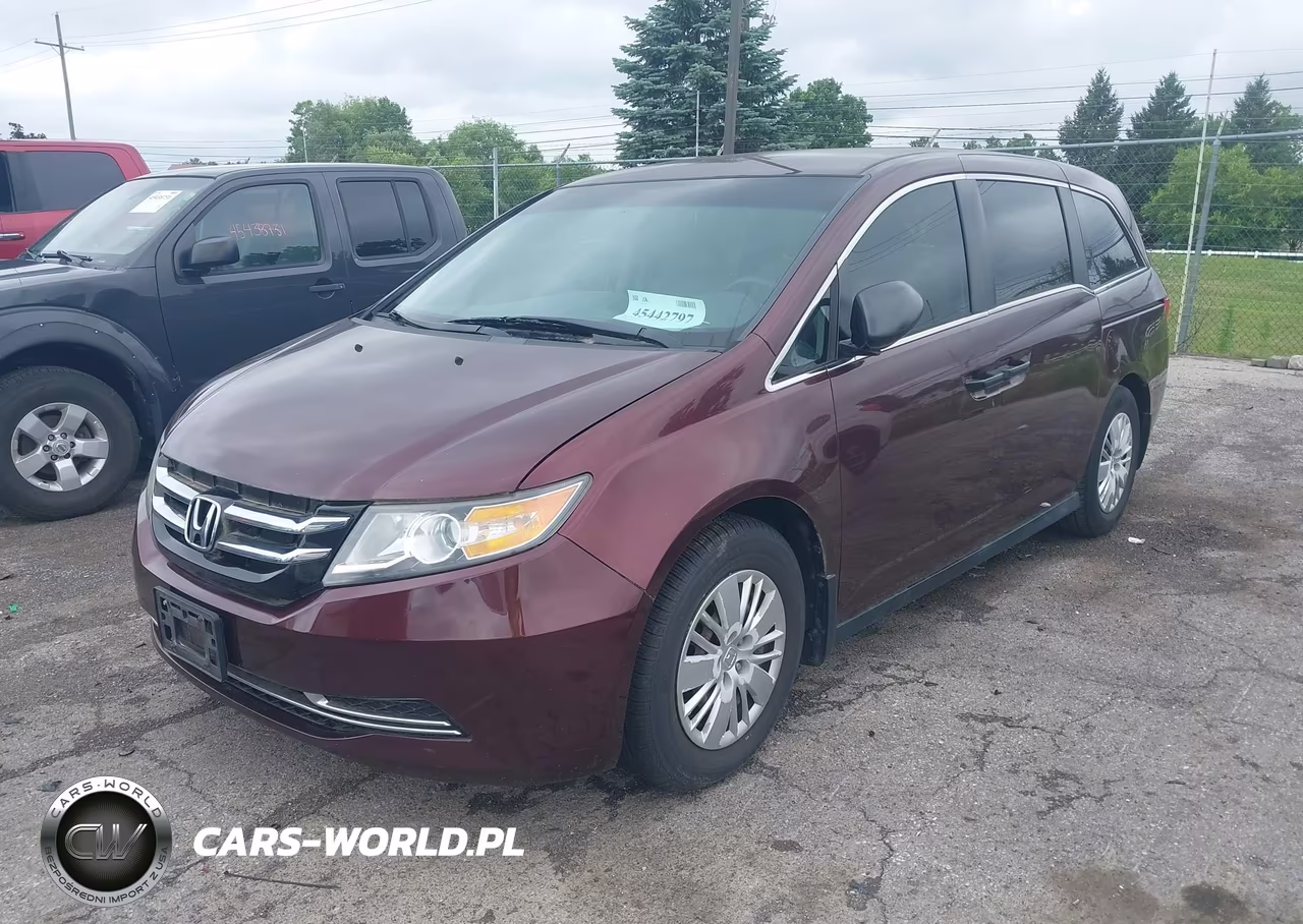 2014 Honda Odyssey Lx VIN:5FNRL5H21EB059214 - 2