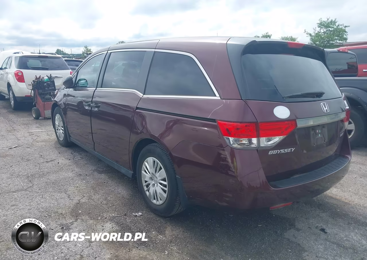 2014 Honda Odyssey Lx VIN:5FNRL5H21EB059214 - 3