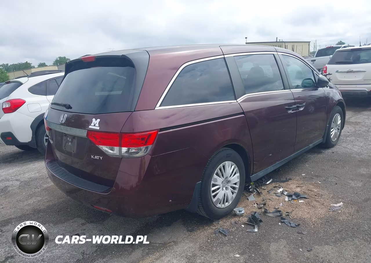 2014 Honda Odyssey Lx VIN:5FNRL5H21EB059214 - 4