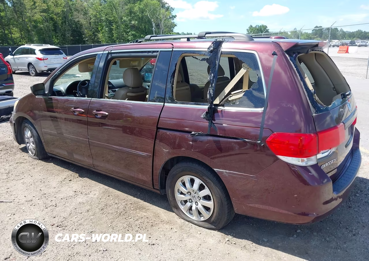 2010 Honda Odyssey Ex-L VIN:5FNRL3H70AB005316 - 3