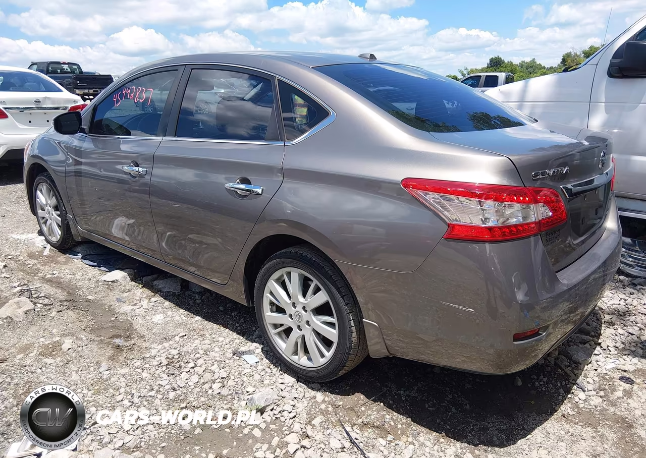 2015 Nissan Sentra Sl VIN:3N1AB7AP1FY241165 - 3