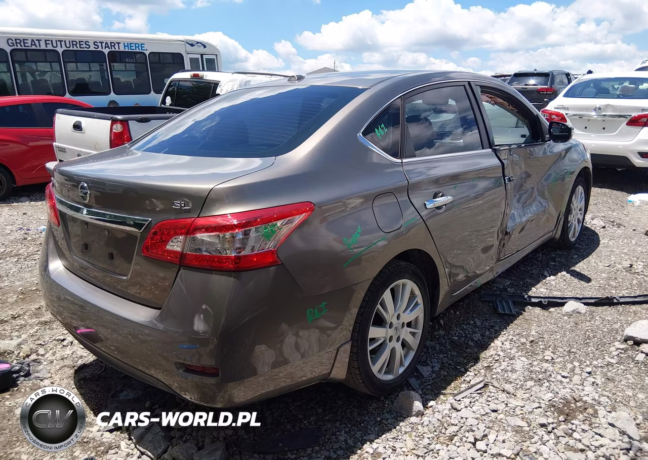 2015 Nissan Sentra Sl VIN:3N1AB7AP1FY241165 - 4