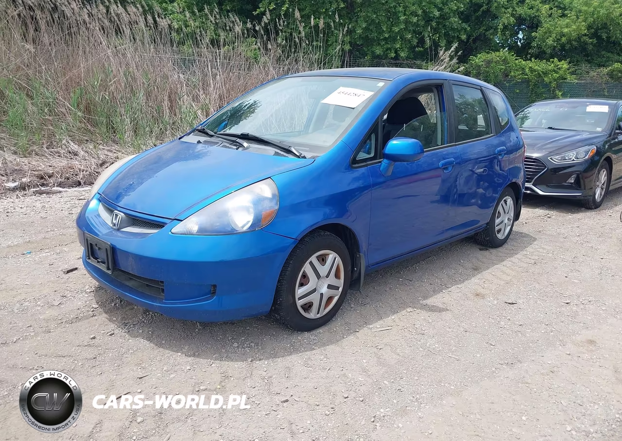 2007 Honda Fit VIN:JHMGD38437S063845 - 2