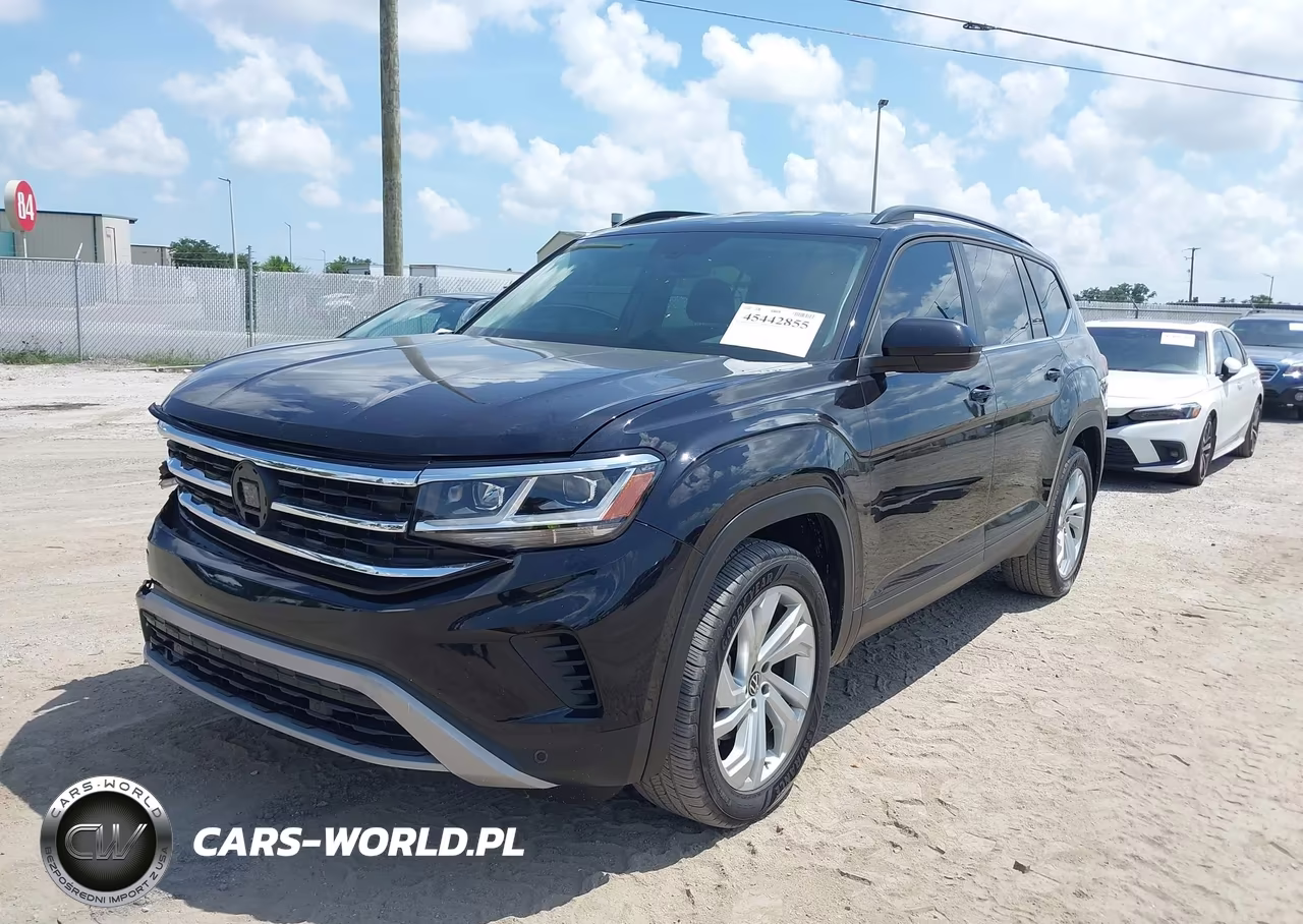2022 Volkswagen Atlas 3.6L V6 Se W-Technology VIN:1V2WR2CA3NC520147 - 2