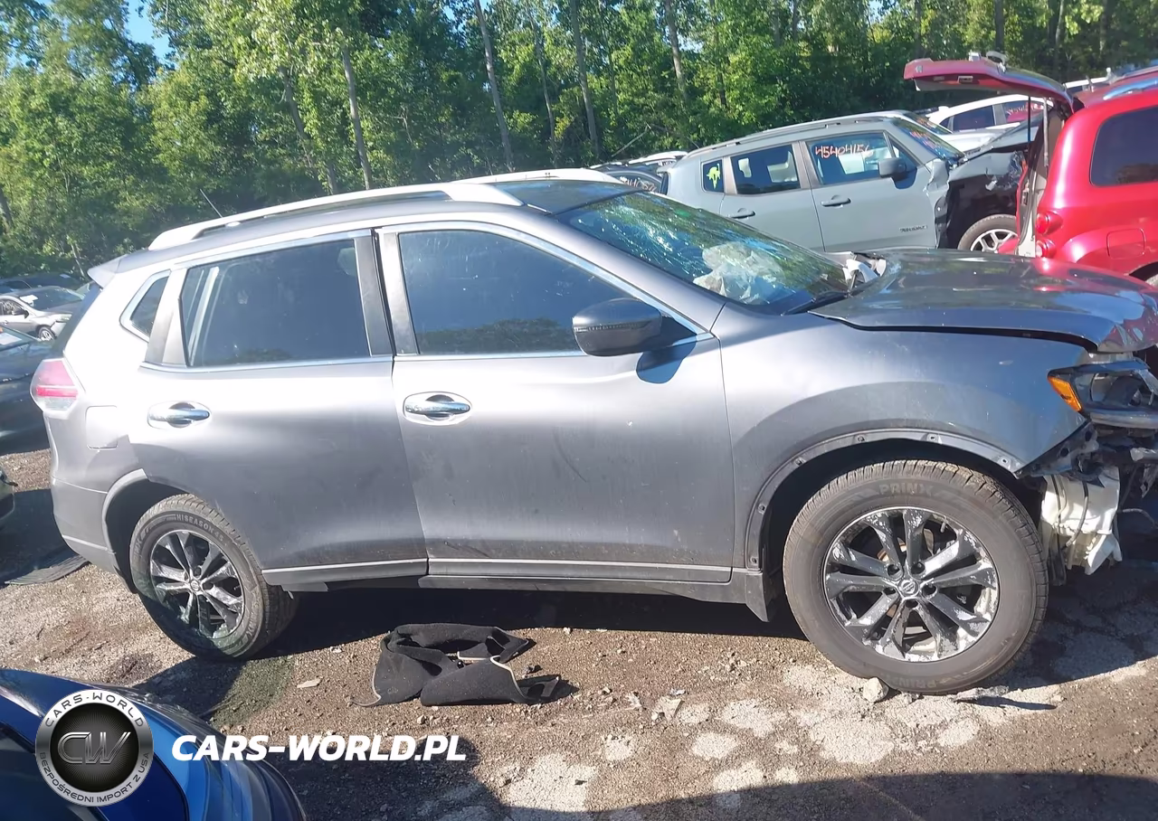 2016 Nissan Rogue Sv VIN:KNMAT2MT4GP669076 - 14