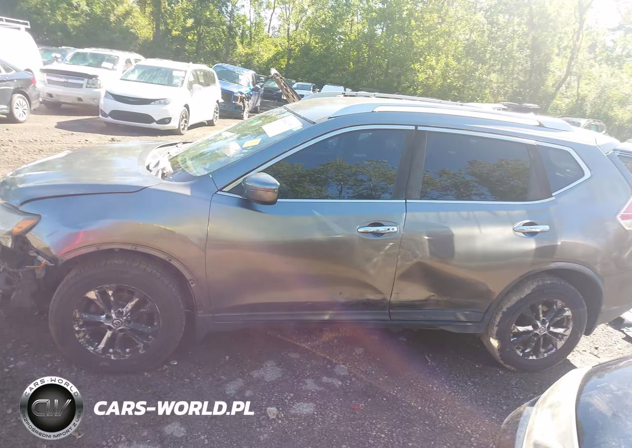 2016 Nissan Rogue Sv VIN:KNMAT2MT4GP669076 - 15