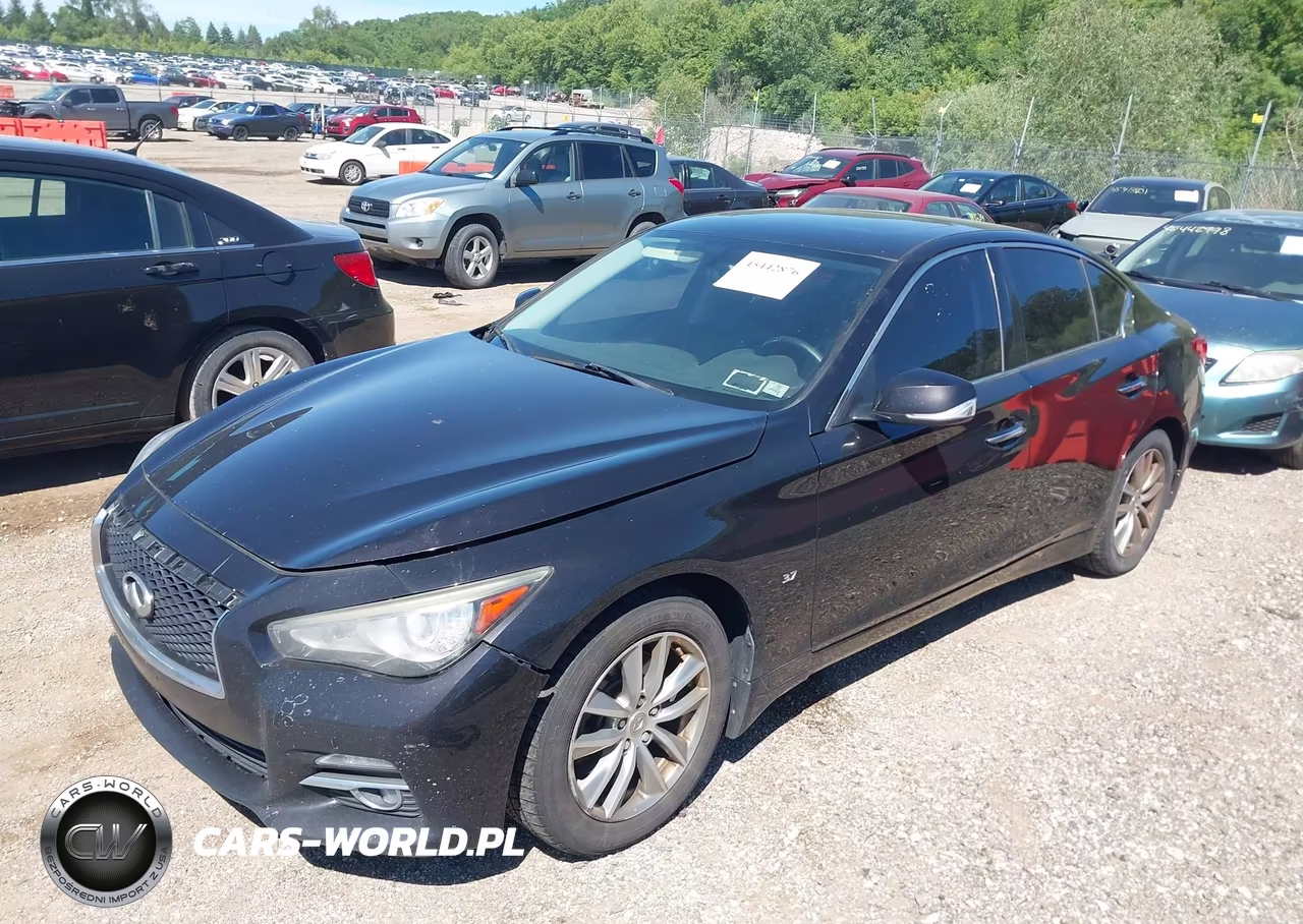 2014 Infiniti Q50 Premium VIN:JN1BV7AR0EM689881 - 2