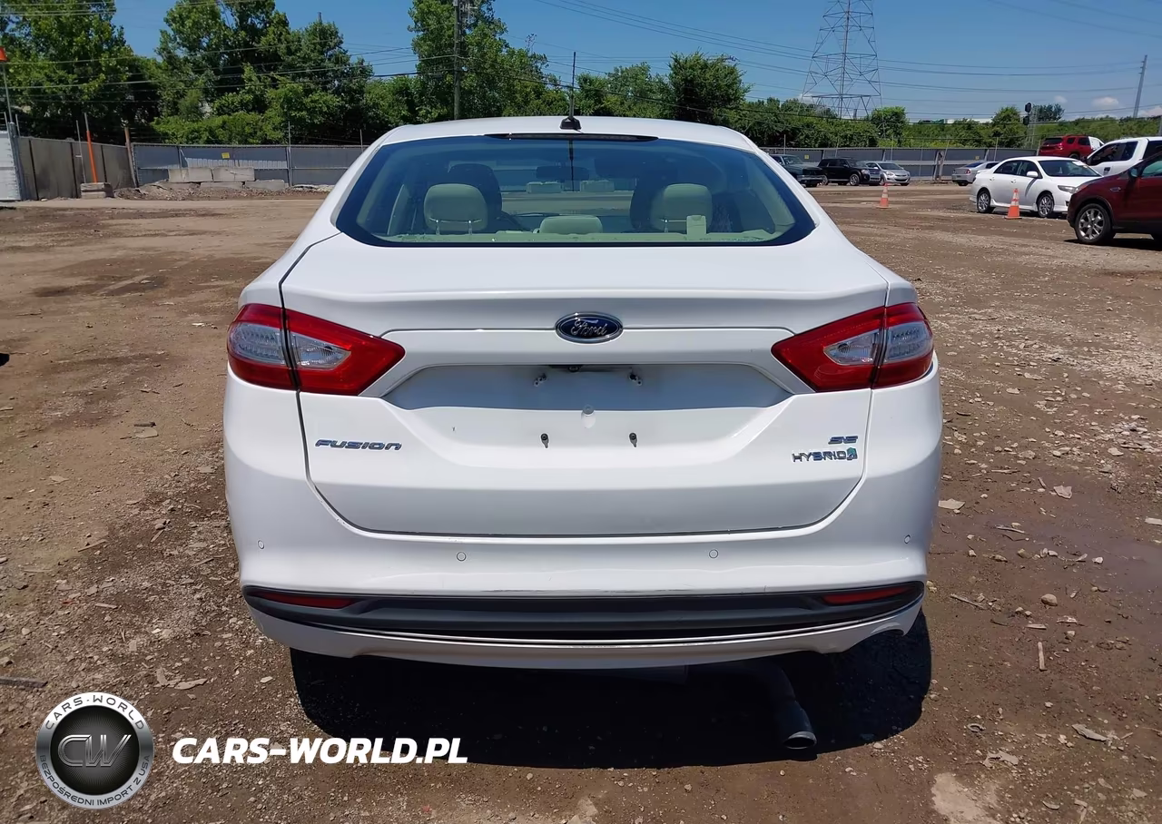 2016 Ford Fusion Hybrid Se VIN:3FA6P0LU6GR403694 - 16