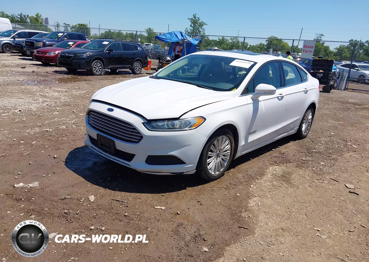 2016 Ford Fusion Hybrid Se VIN:3FA6P0LU6GR403694 - 2