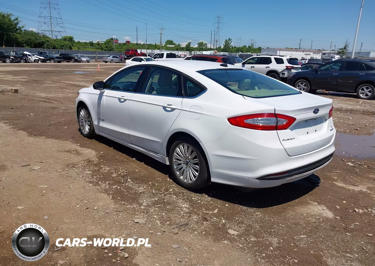2016 Ford Fusion Hybrid Se VIN:3FA6P0LU6GR403694 - 3