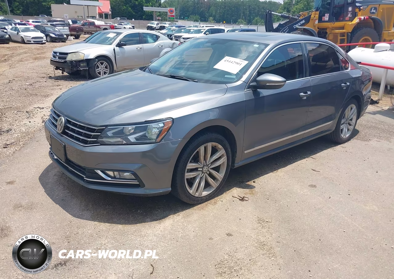 2016 Volkswagen Passat 1.8T Sel VIN:1VWCT7A37GC025554 - 2