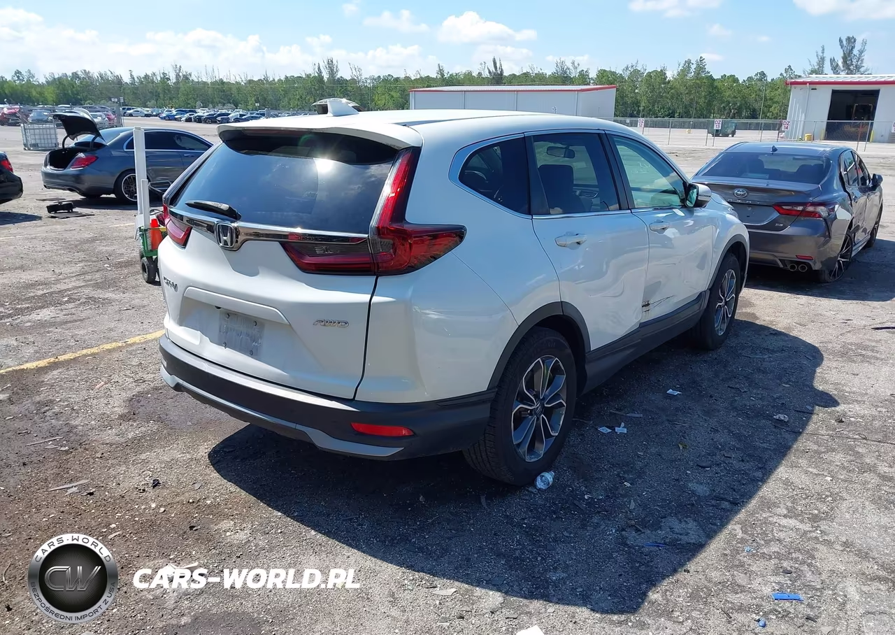 2022 Honda Cr-V Awd Ex VIN:5J6RW2H57NA017262 - 4