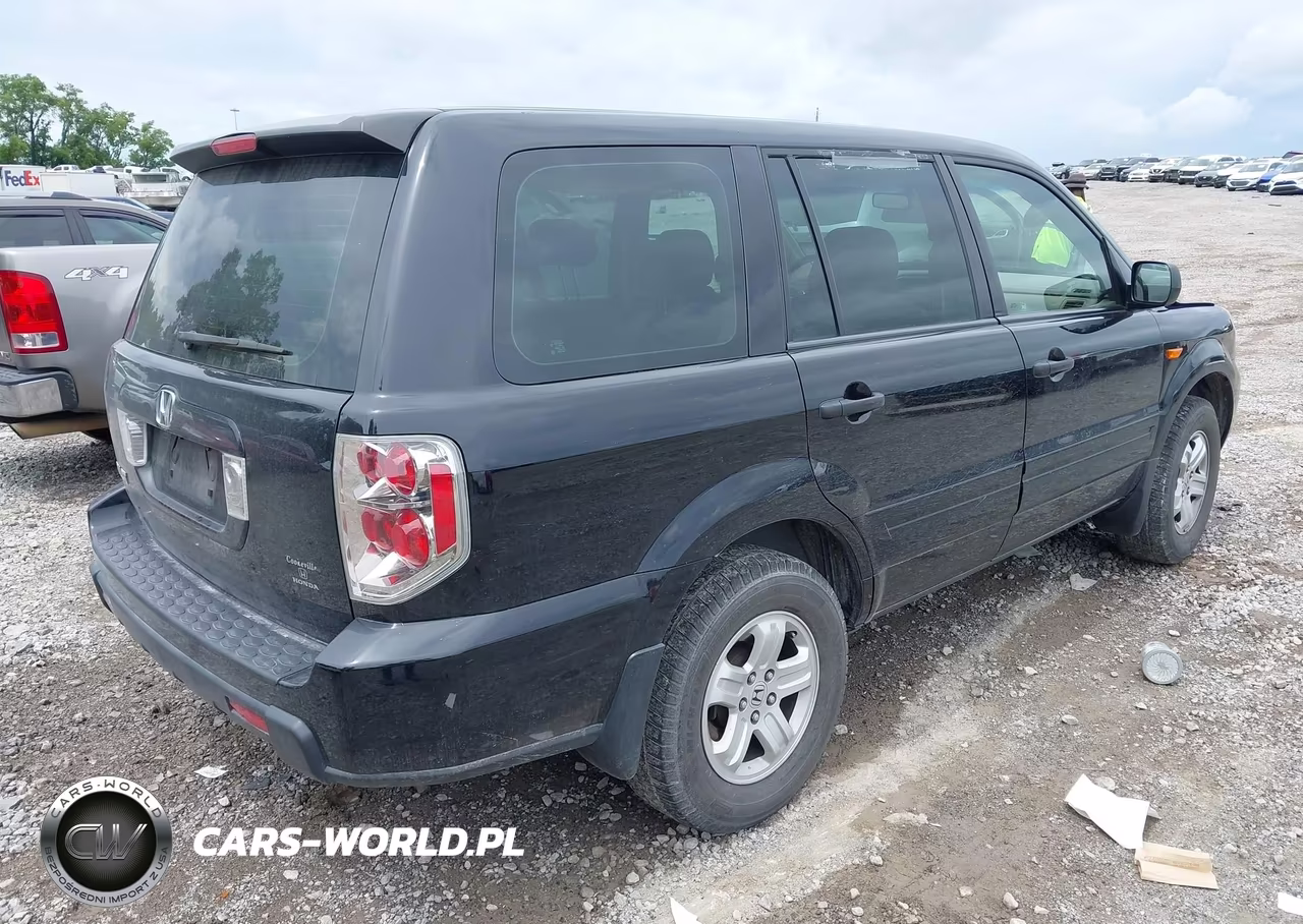 2006 Honda Pilot Lx VIN:5FNYF28126B016558 - 4