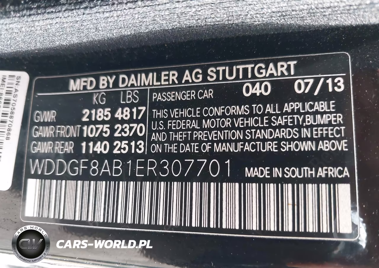 2014 Mercedes-Benz C 300 Sport 4Matic VIN:WDDGF8AB1ER307701 - 9