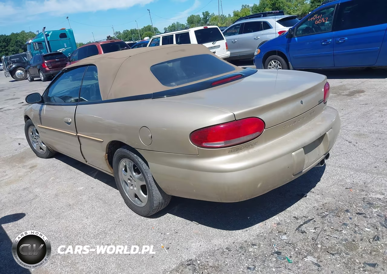 1998 Chrysler Sebring Jxi VIN:3C3EL55H7WT248433 - 3