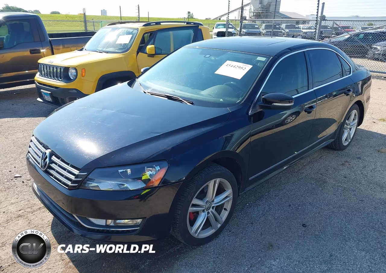 2014 Volkswagen Passat 2.0L Tdi Sel Premium VIN:1VWCN7A30EC068835 - 2