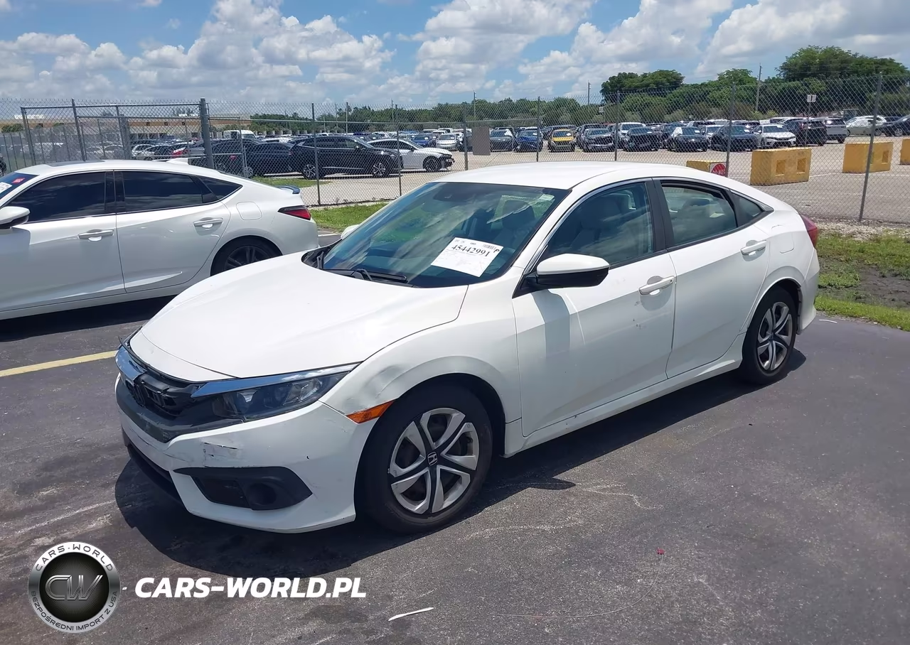 2016 Honda Civic Lx VIN:19XFC2F66GE020098 - 2