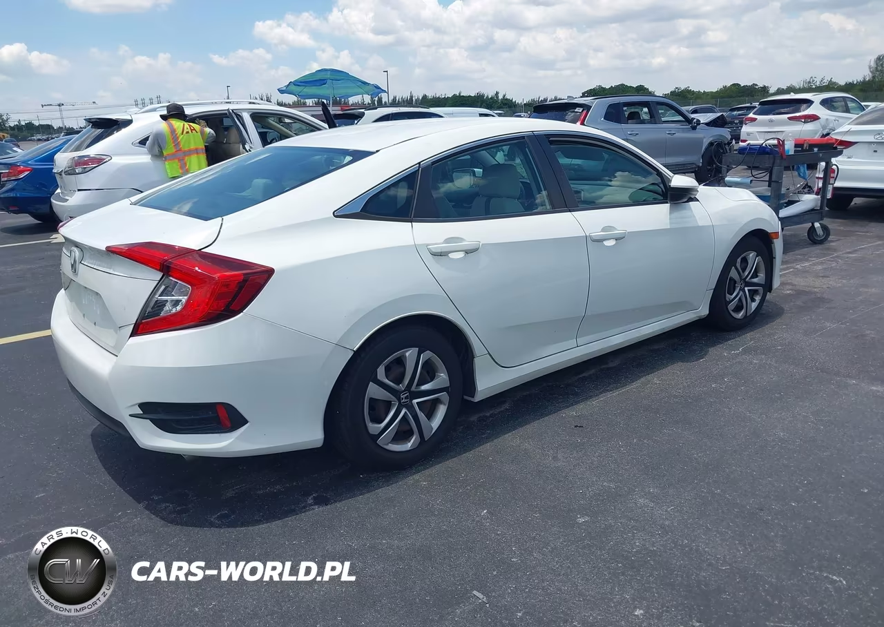 2016 Honda Civic Lx VIN:19XFC2F66GE020098 - 4