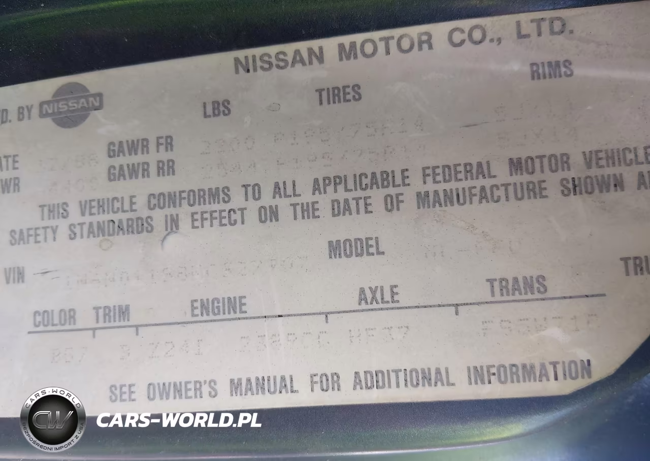 1989 Nissan D21 Short Bed VIN:1N6ND11S8KC327907 - 9