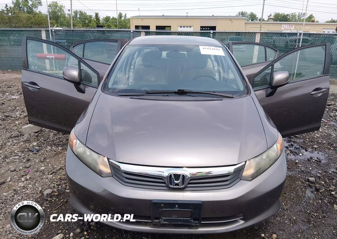 2012 Honda Civic Lx VIN:19XFB2F5XCE009528 - 6