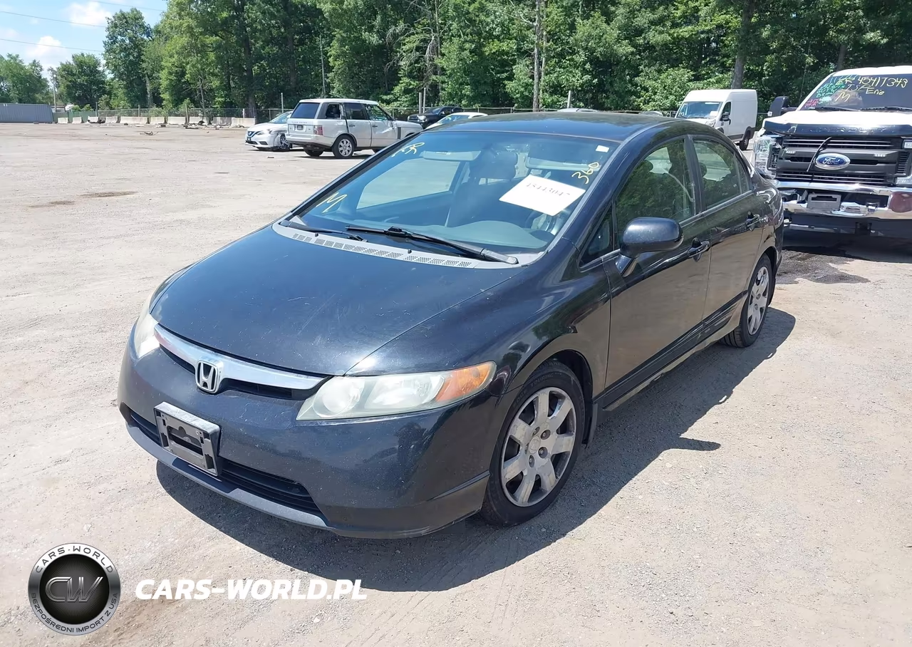 2008 Honda Civic Lx VIN:1HGFA165X8L061660 - 2