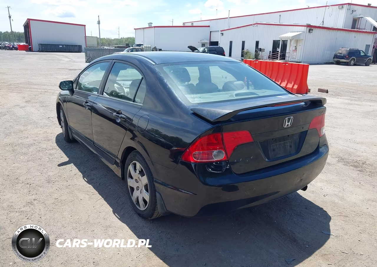 2008 Honda Civic Lx VIN:1HGFA165X8L061660 - 3