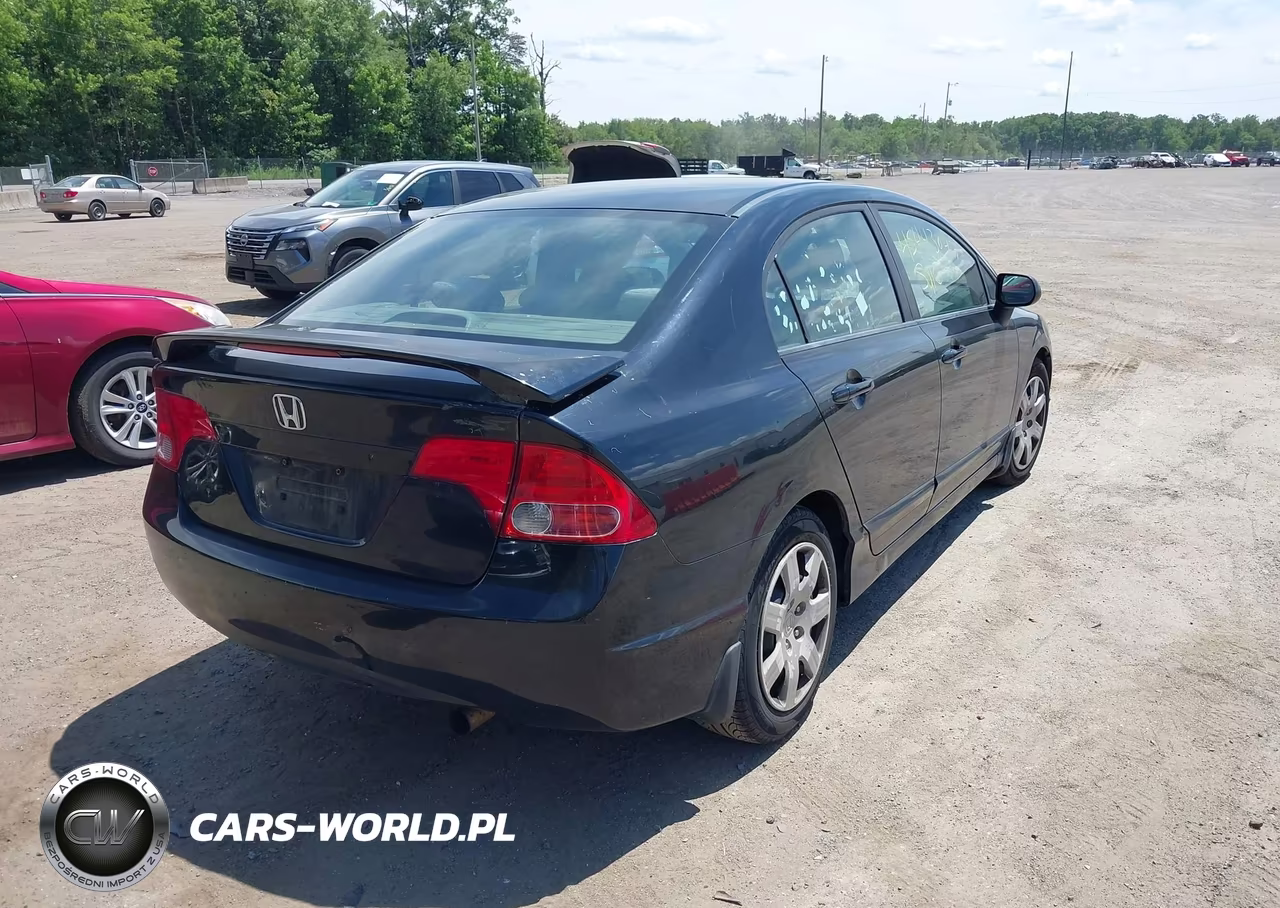 2008 Honda Civic Lx VIN:1HGFA165X8L061660 - 4