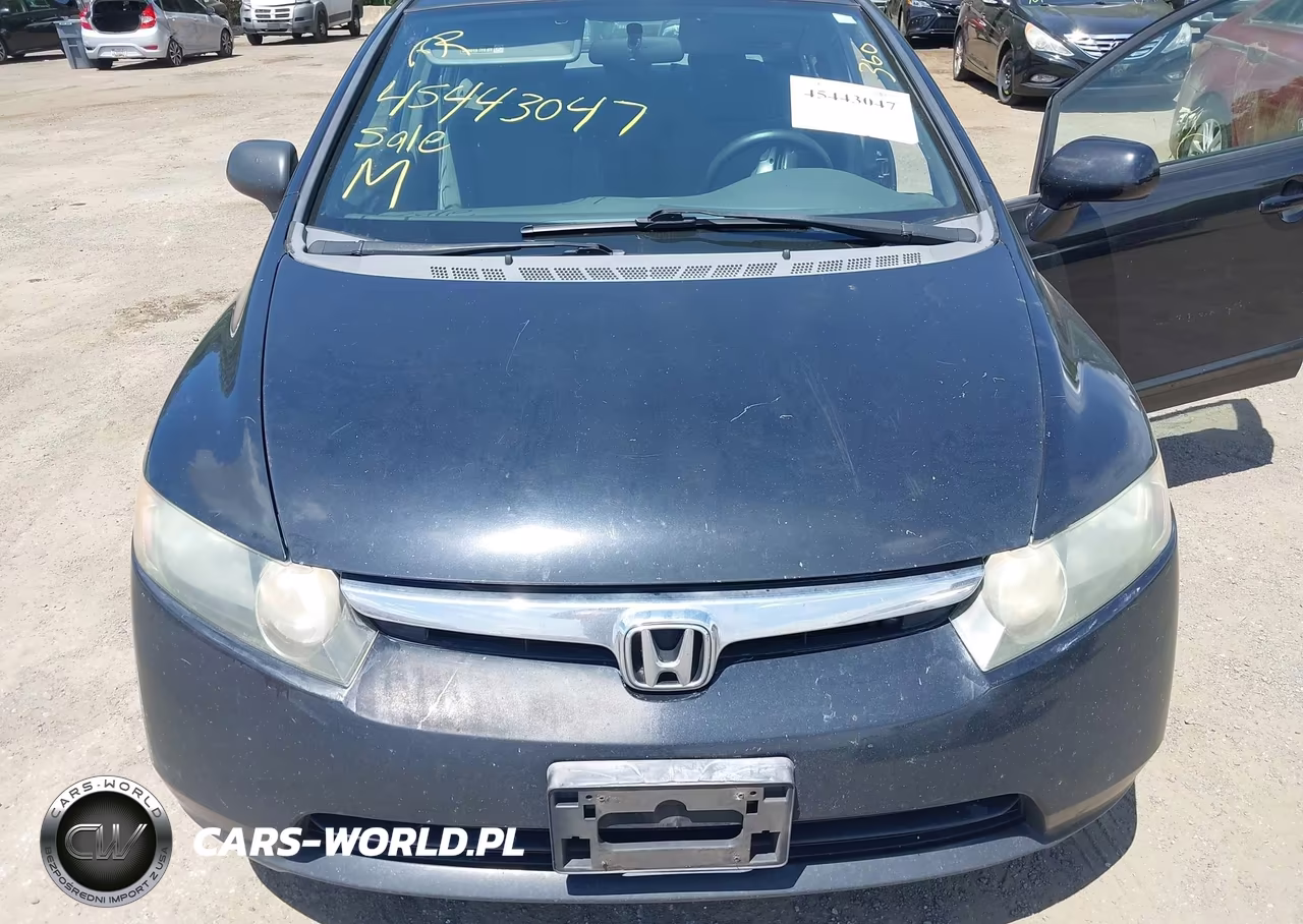 2008 Honda Civic Lx VIN:1HGFA165X8L061660 - 6
