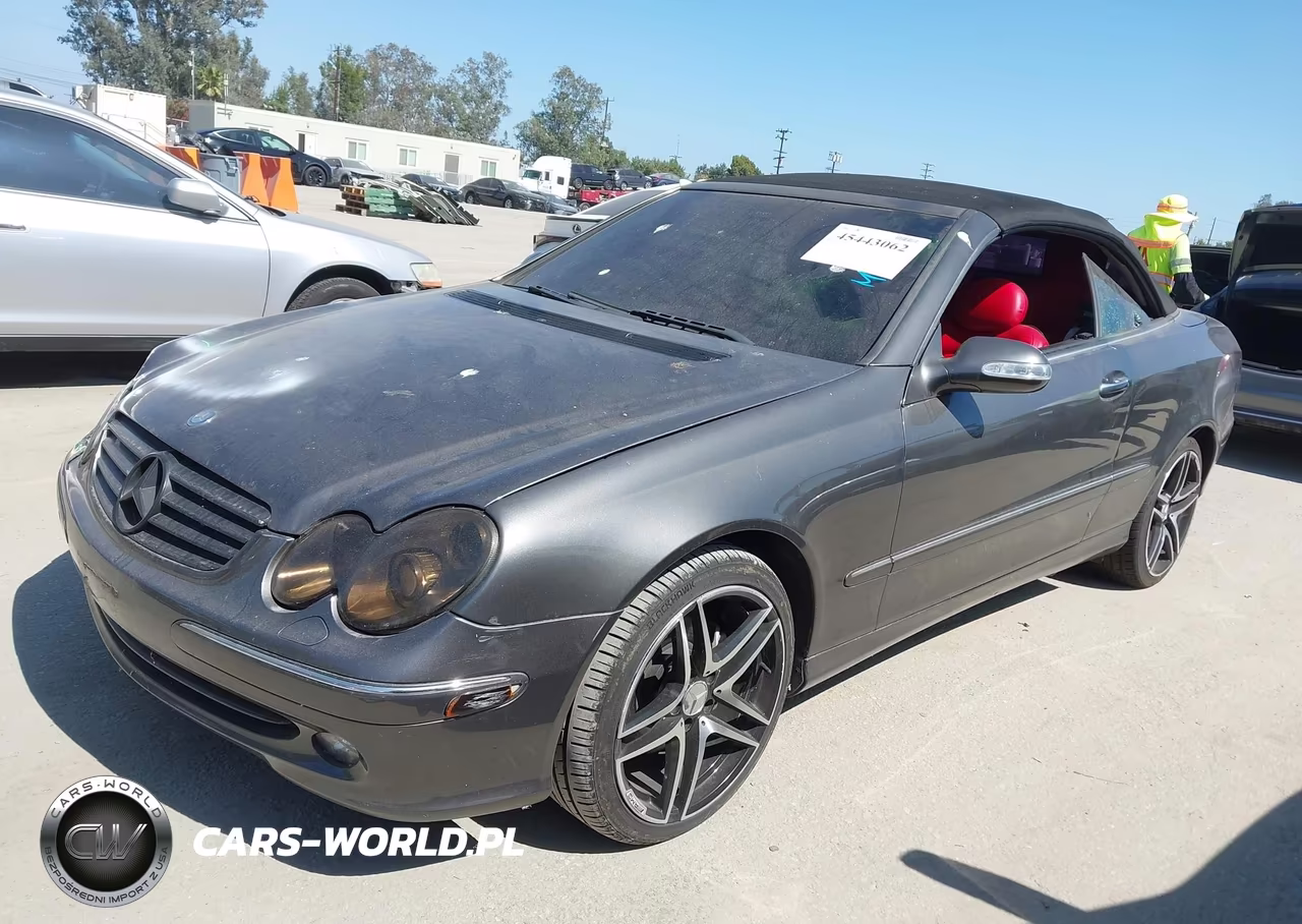 2004 Mercedes-Benz Clk 320 VIN:WDBTK65G24T006207 - 2